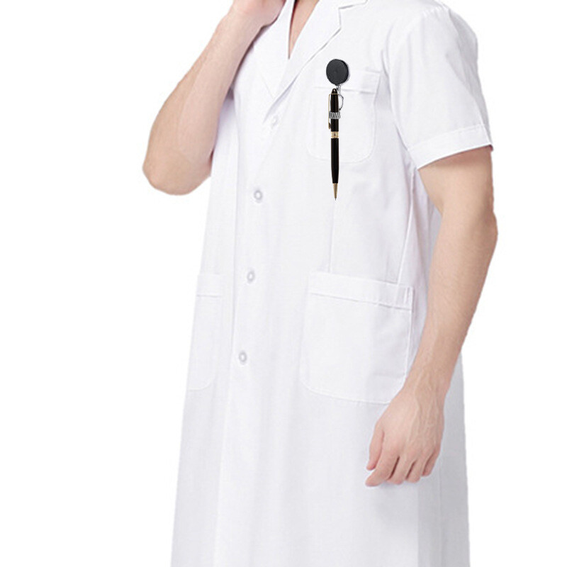 Πτυσσόμενη θήκη για στυλό για ξυλουργούς Εργάτες νοσοκόμες σερβιτόροι Universal στυλό αναδιπλούμενο κορδόνι με κλιπ ζώνης και μπρελόκ