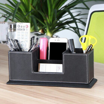 Μολυβοθήκη Desk Organizer Stationery 2021 for School Supplies Desktop Office Αξεσουάρ Μολύβι Βάση βούρτσας