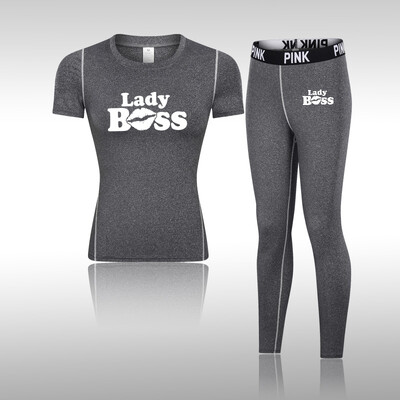 Cămăși lungi pentru slăbire pentru femei Trening cu uscare rapidă Seturi de îmbrăcăminte pentru jogging Topuri pentru yoga Sauna Sală de fitness Legging de compresie