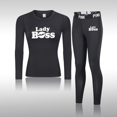 Cămăși lungi pentru slăbire pentru femei Trening cu uscare rapidă Seturi de îmbrăcăminte pentru jogging Topuri pentru yoga Sauna Sală de fitness Legging de compresie