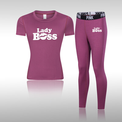 Cămăși lungi pentru slăbire pentru femei Trening cu uscare rapidă Seturi de îmbrăcăminte pentru jogging Topuri pentru yoga Sauna Sală de fitness Legging de compresie