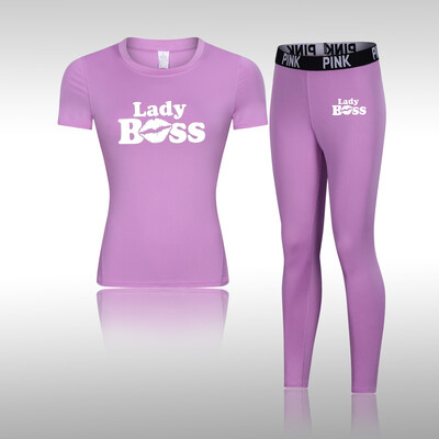 Cămăși lungi pentru slăbire pentru femei Trening cu uscare rapidă Seturi de îmbrăcăminte pentru jogging Topuri pentru yoga Sauna Sală de fitness Legging de compresie