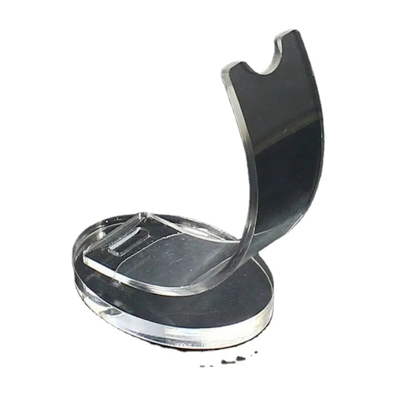 2 vnt akrilo rašiklio ekrano stovas juodos spalvos pieštuko ekrano laikiklis makiažo šepetėlio laikiklis