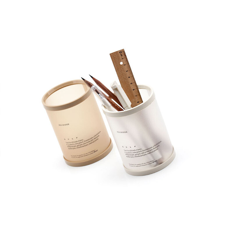 Hengeres levehető asztali tolltartó Szervező Irodai kiegészítők Ceruzatartó tárolótok Doboz Írószer Ajándékok tanárnak