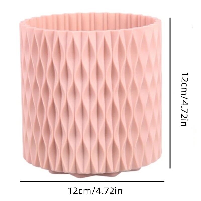 Rotējams daudzfunkcionāls pildspalvu turētājs rakstāmgaldam, 5 spraugas, daudzfunkcionāls galda stacionārs organizators, skaistumkopšanas rīks