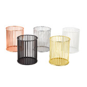 Θήκη επιτραπέζιου στυλό Rose Gold Box Επιτραπέζιο Μολύβι Organizer Διακόσμηση σπιτιού Μακιγιάζ Αποθήκευση γραφείου Σχολική θήκη αποθήκευσης