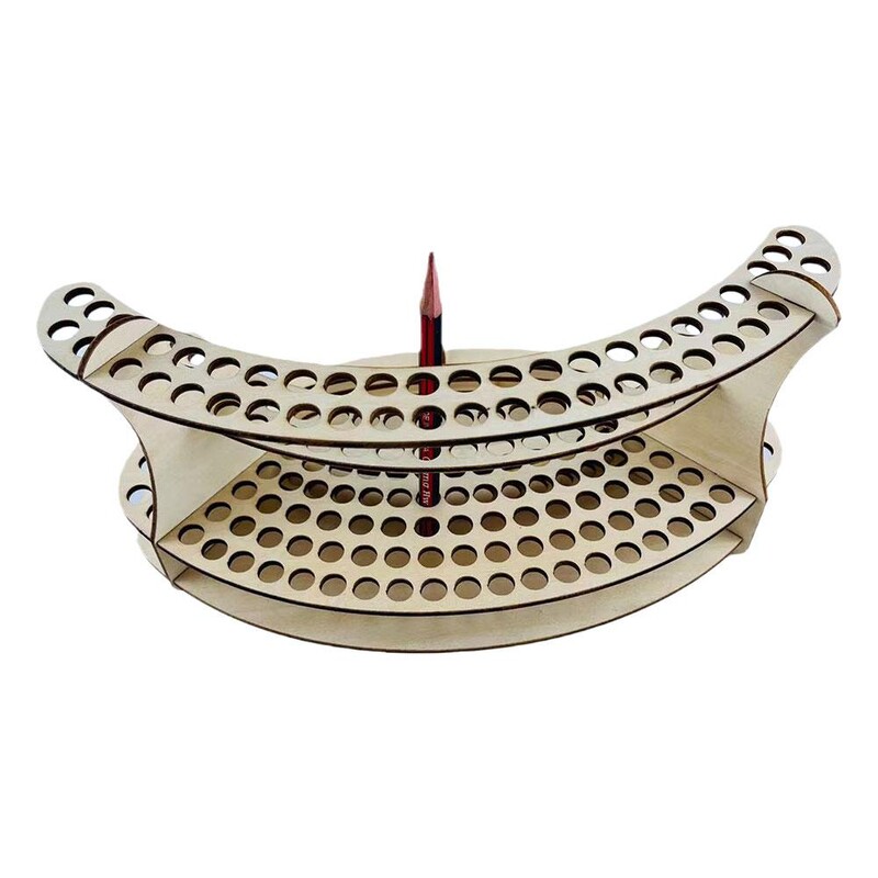 Suport pentru perie de vopsea Găuri Suport pentru perie de vopsea Suport de birou Organizator de birou Suport tavă pentru perii de acuarelă pentru creioane Pensule de vopsea