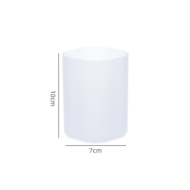 Minimalista ferde tolltartó tárolódoboz-szervező Átlátszó kreatív elemek Egyszerű tolltartó irodai íróasztal tanulói írószerek