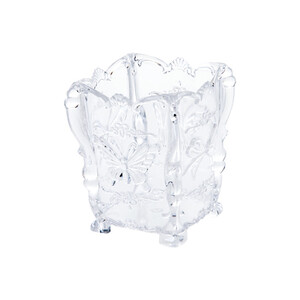 Radoša retro kosmētikas uzglabāšanas kaste darbvirsmas grima otiņa ādas kopšanai ikdienas gružu organizators plastmasas tualetes galdiņa uzglabāšanas kaste