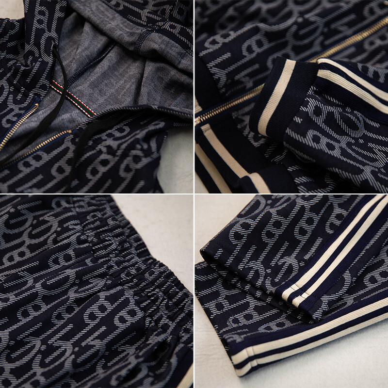 Moderni liela izmēra sporta apģērbu komplekti sievietēm Ikdienas rāvējslēdzēja kapuci, garo bikšu uzvalks