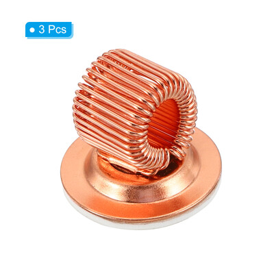 2/3/4 gab. Metāla viena cauruma pildspalvas cilpas turētājs Rotējams pašlīmējošs pildspalvu klips ar atsperes cilpas pildspalvas turētāja skavām Biroja piederumi