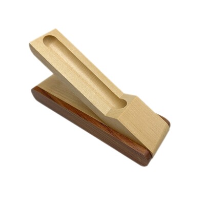 Θήκη βιτρίνας ξύλινου στυλό Μονό/διπλό στυλό Αποθήκευση και συλλεκτική θήκη οργανωτή θήκης παρουσίασης στυλό βρύσης