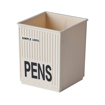 Νέο Creative Student Desktop Storage Box Πολυλειτουργικό Pencil Pot Organizer Kawaii Container Πλαστικό κουτί μακιγιάζ