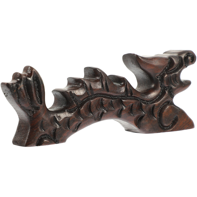 Suport pentru pensule pentru pictură Suport pentru caligrafie chinezească din lemn retro Suport practic