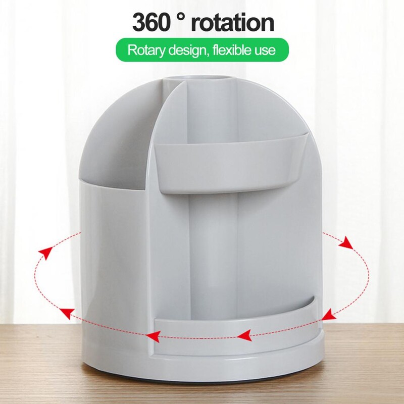 Item Organizer Περιστρεφόμενη θήκη για στυλό 360 μοιρών Organizer Makeup Multi-πλέγμα Σχεδίαση για ευέλικτο Storage Box Organizer για στυλό