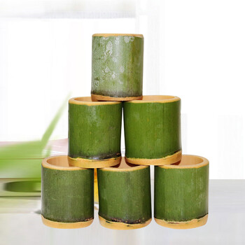 Natural Bamboo Cup Διακόσμηση σπιτιού Κλειδιά Στυλό Αποθήκευση Δημιουργικές χειροποίητες χειροτεχνίες