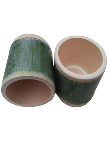 Natural Bamboo Cup Διακόσμηση σπιτιού Κλειδιά Στυλό Αποθήκευση Δημιουργικές χειροποίητες χειροτεχνίες