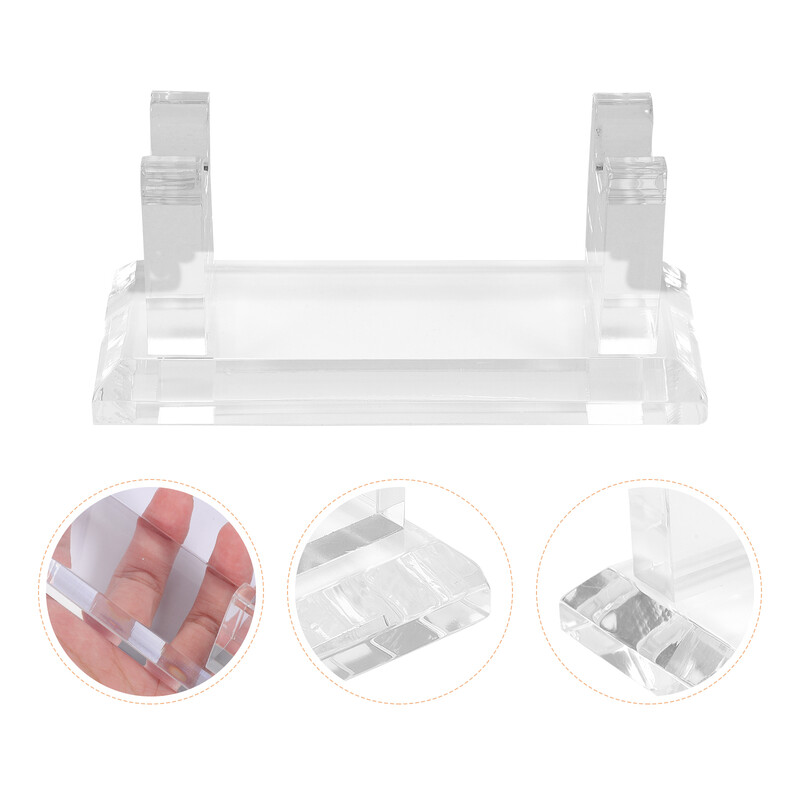 Поставка за рафтове за дисплеи Държач за акрилна писалка Поставка за съхранение Маникюр Фонтан Химикалка за нокти Поставка Писалка за вежди Поддръжка за