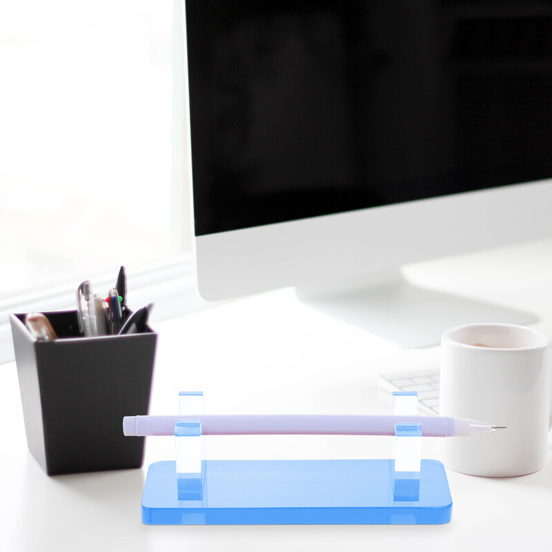 Поставка за рафтове за дисплеи Държач за акрилна писалка Поставка за съхранение Маникюр Фонтан Химикалка за нокти Поставка Писалка за вежди Поддръжка за