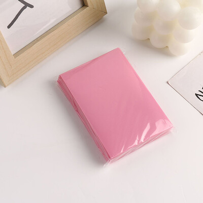 50 buc./pachet 6,1 cm x 9,1 cm Înghețată Color Card Geantă Manșon pentru Cartele Fotografice Pungă de depozitare Folie de carton din PP mată