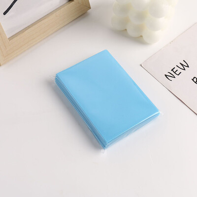 50 buc./pachet 6,1 cm x 9,1 cm Înghețată Color Card Geantă Manșon pentru Cartele Fotografice Pungă de depozitare Folie de carton din PP mată