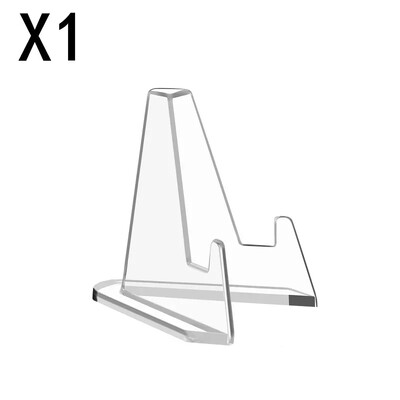 1-30 gab. dzidra akrila monētu displeja statīva turētāji, mazi molbertu plaukti, tirdzniecības karšu turētāja atbalsts Kpop Idol karšu organizatoram