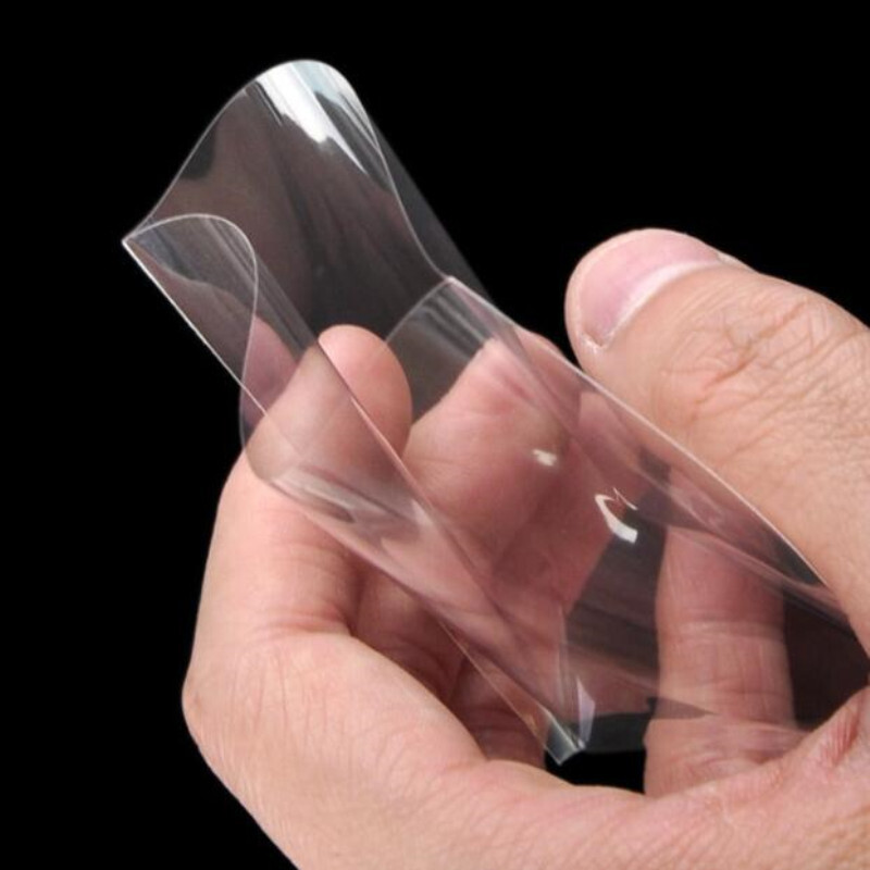 100 buc/lot 65mm * 90mm capac de protecție transparent pentru carte de vizită pentru jocuri de masă, carduri, insigne, mâneci, husă de protecție