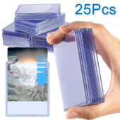 1-25 tk 3" x 4" kõvast plastikust kaardiümbrised veekindlad kogumiskaardihoidja kaitsekatted kauplemiskaartidele Spordipesapallikaart