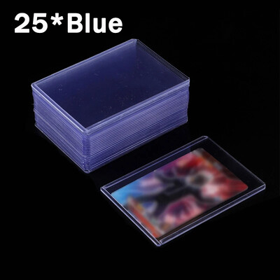 1-25 tk 3" x 4" kõvast plastikust kaardiümbrised veekindlad kogumiskaardihoidja kaitsekatted kauplemiskaartidele Spordipesapallikaart