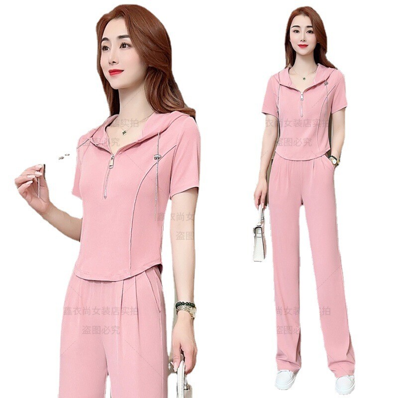 4XL naiste spordirõivad, spordirõivad, spordirõivad, avara kapuutsiga dressipluus, laia jalaga, pikad püksid, jooksmine sörkija Fitness jõusaalitreeningu vabaaja komplekt