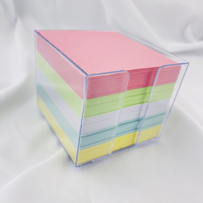 Komplekts, 700 loksnes piezīmju papīrs un 1 gab. uzglabāšanas kaste, darbvirsmas taisnstūrveida akrila caurspīdīgs, studentu kopmītņu kancelejas piederumu glabātava