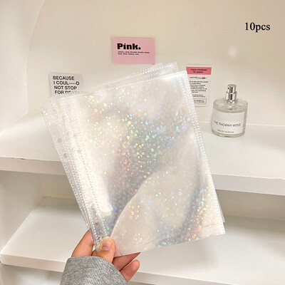 Suport pentru cărți foto A5 INS Binder interior 10 buc./pachet Suport carduri Album interior idol geantă de depozitare fotografii mâneci foto carte de colecție