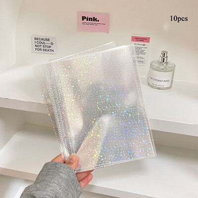 Suport pentru cărți foto A5 INS Binder interior 10 buc./pachet Suport carduri Album interior idol geantă de depozitare fotografii mâneci foto carte de colecție