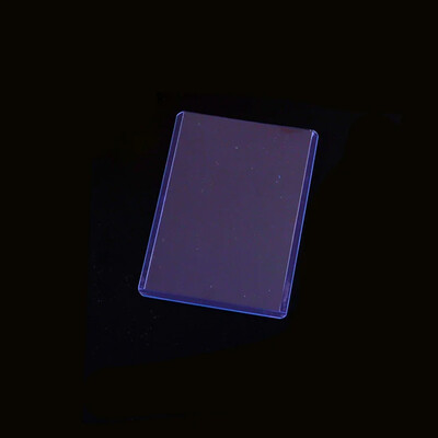 Läbipaistvad PVC pealislaadurite kaitseümbrised kollektsioneeritavate korvpallispordikaartide jaoks 35PT mängukaardihoidja ümbris 10x7cm