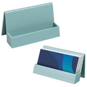 Креативен държач за визитки за бюро Пластмасов калъф за карти Офис стойка за щипки Държач за щипки за бележки Органайзер за карти с имена за жени Мъже