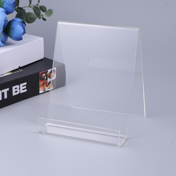 Easel Book Holder Rack Stand Literature Document Document Holder Clear Transparent Book Shelf Record Stand Display A5