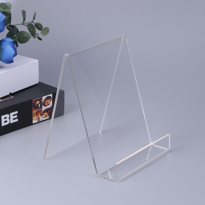 Easel Book Holder Rack Stand Literature Document Document Holder Clear Transparent Book Shelf Record Stand Display A5