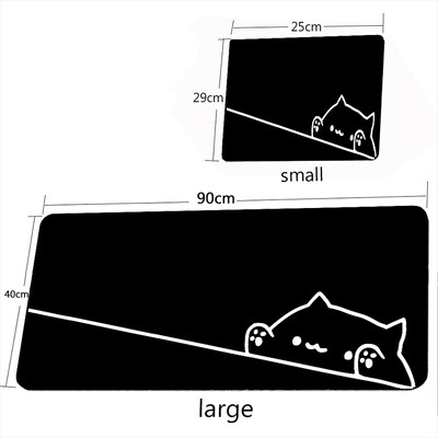 Cute Cat Mouse Pad Gaming Mouse Pad Gaming Mouse Pad Pad pentru tastatură Pad de birou Mouse Pad XXL 383/493 pentru computer desktop