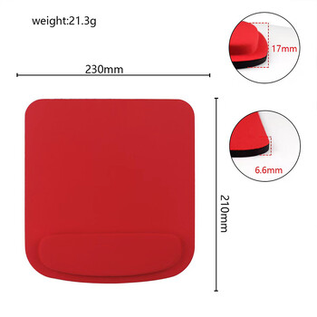 Παιχνίδι υπολογιστή Mouse Pad Environmental Eva Ergonomic Mouse Pad Pad καρπού Μονόχρωμο Άνετο Mouse Pad για φορητό υπολογιστή γραφείου