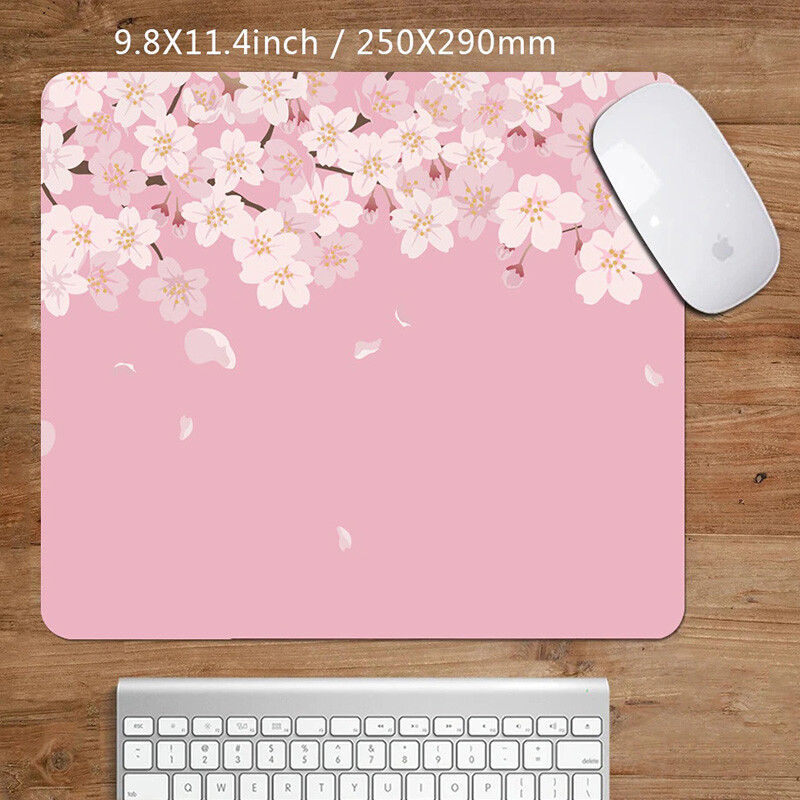 Mouse Pad femei roz roz Mousepad Covoraș de birou mare XXL Accesorii birou drăguț Kawaii de înaltă calitate Cauciuc anti-alunecare Fund