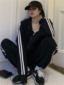 Sportsko odijelo Ženski jesenski/zimski kaput Studentska široka majica s kapuljačom + trenirke Ležerna dvodijelna odjeća za trčanje Komplet joggers