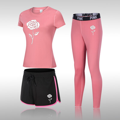 Divat jógakészlet Női sportruházat Női Tornatermi Ruházat Sportruha Tornatermi szett Sportruházat Női Jóga Felszerelés Edzőruha