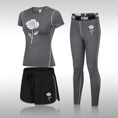 Divat jógakészlet Női sportruházat Női Tornatermi Ruházat Sportruha Tornatermi szett Sportruházat Női Jóga Felszerelés Edzőruha