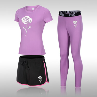 Divat jógakészlet Női sportruházat Női Tornatermi Ruházat Sportruha Tornatermi szett Sportruházat Női Jóga Felszerelés Edzőruha