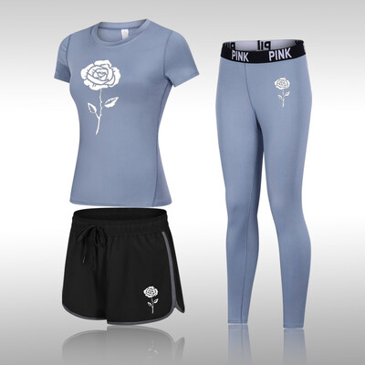 Divat jógakészlet Női sportruházat Női Tornatermi Ruházat Sportruha Tornatermi szett Sportruházat Női Jóga Felszerelés Edzőruha