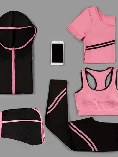 Jogas sporta apģērbs Sieviešu sporta tērpi, novājēšana, 2022. gada jauni sporta komplekti sievietēm, rīta skriešana, ātri žūstošs treniņu apģērbs