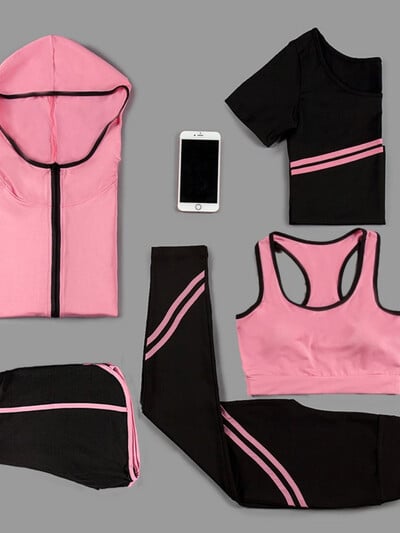 Jogas sporta apģērbs Sieviešu sporta tērpi, novājēšana, 2022. gada jauni sporta komplekti sievietēm, rīta skriešana, ātri žūstošs treniņu apģērbs