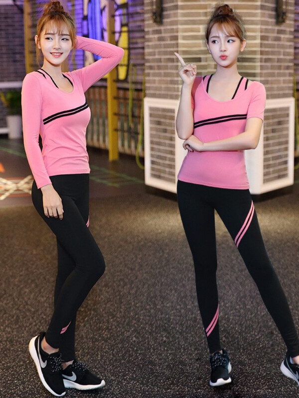 Jogas sporta apģērbs Sieviešu sporta tērpi, novājēšana, 2022. gada jauni sporta komplekti sievietēm, rīta skriešana, ātri žūstošs treniņu apģērbs