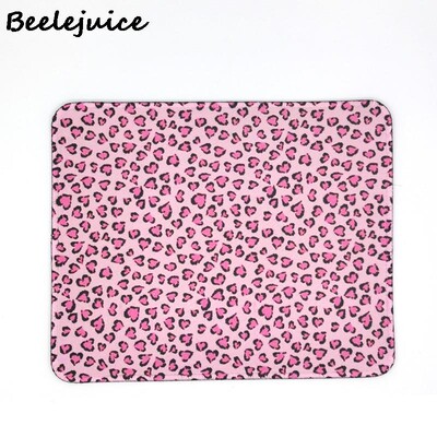 Leopard Print Nordic Style peles paliktnis spēlēm klēpjdatora datora galda paklājiņš Peles paliktnis Roku balsti Galda paklājiņš Biroja rakstāmgalda piederumi