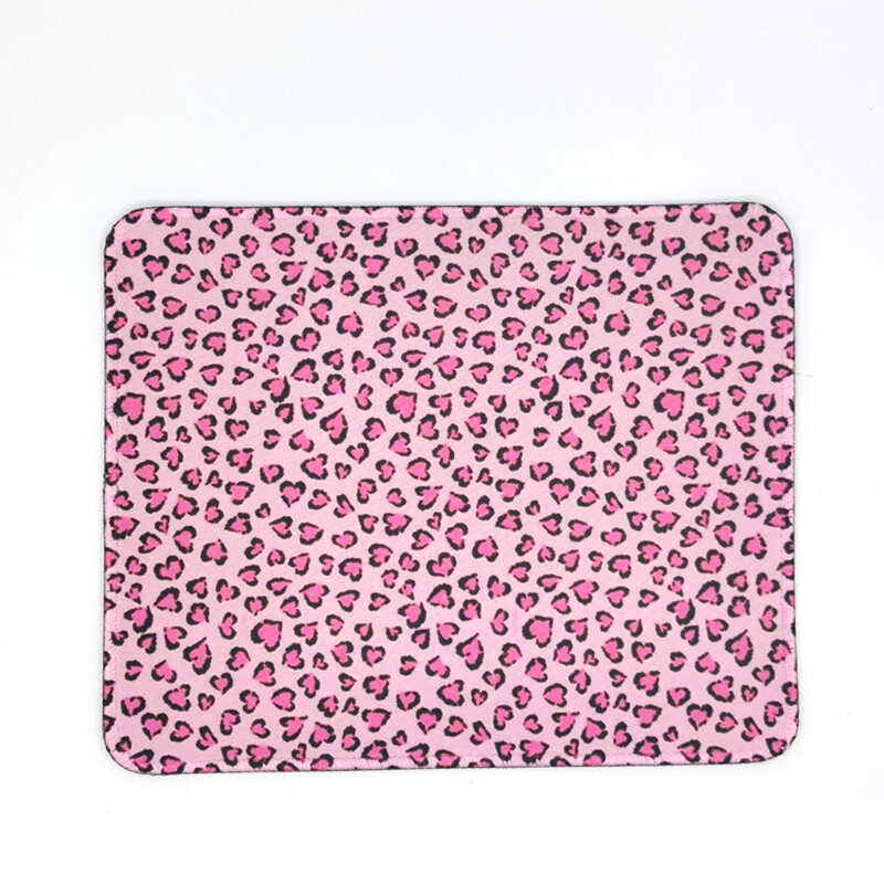 Leopard Print Nordic Style peles paliktnis spēlēm klēpjdatora datora galda paklājiņš Peles paliktnis Roku balsti Galda paklājiņš Biroja rakstāmgalda piederumi